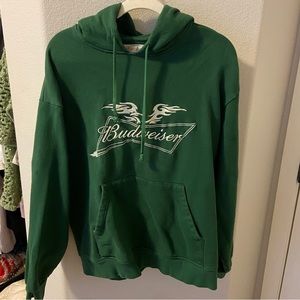 Pacsun Budweiser Embroidered Hoodie
